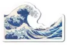 The Great Wave (Hokusai) sticker