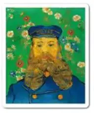Postman Joseph Roulin (Van Gogh) sticker