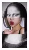 Lollipop Mona Lisa sticker