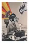 Collage Art No. 12 sticker