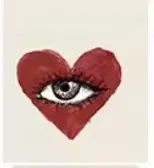 Red Aesthetic No. 3 sticker