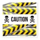 Caution Tape sticker