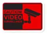 Warning Signs No. 8 sticker