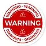 Warning Seal sticker